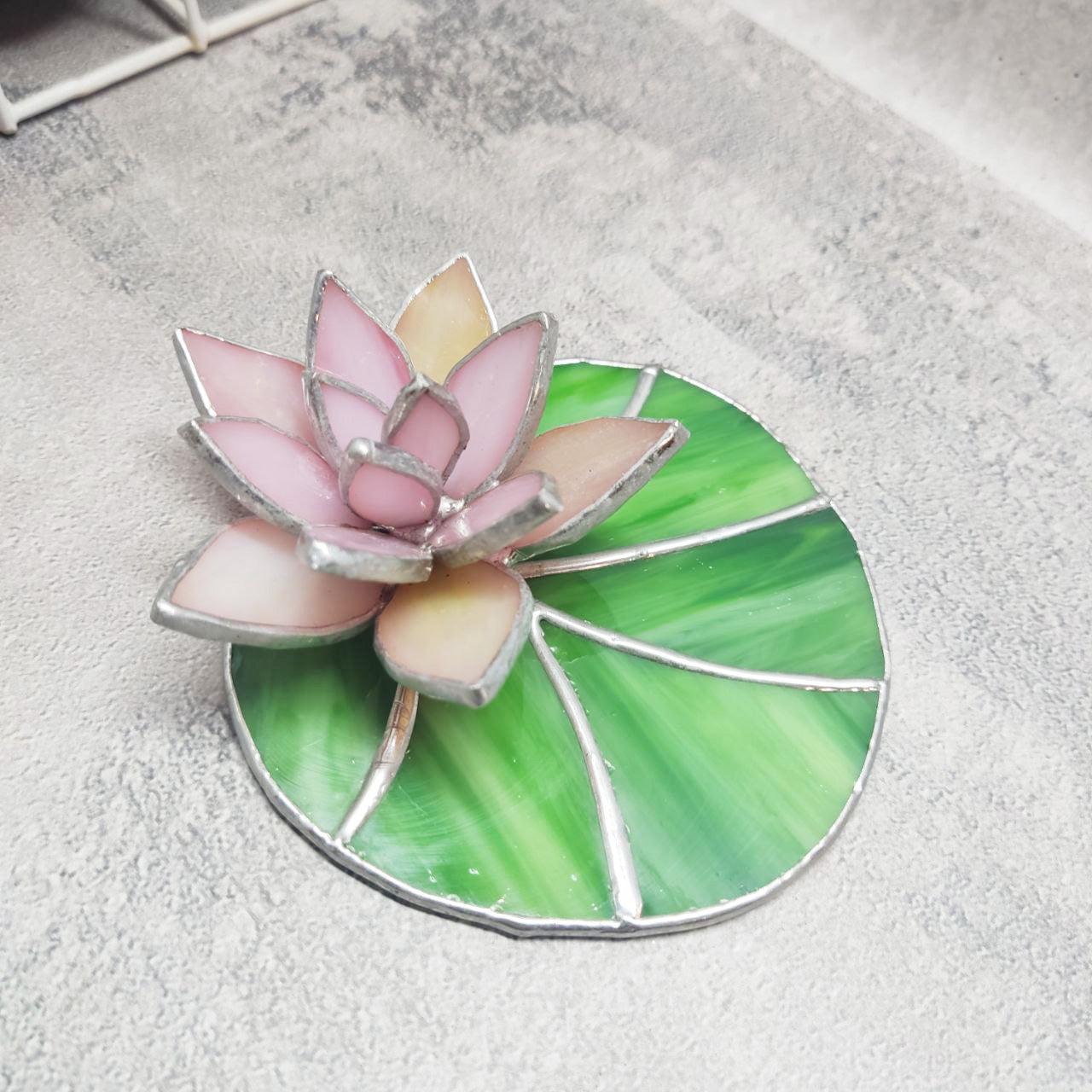 Stained glass lotus 3d, Water lily, flower stained glass, lotus flower glass, stained glass plant, lotus decoration, pink lotus